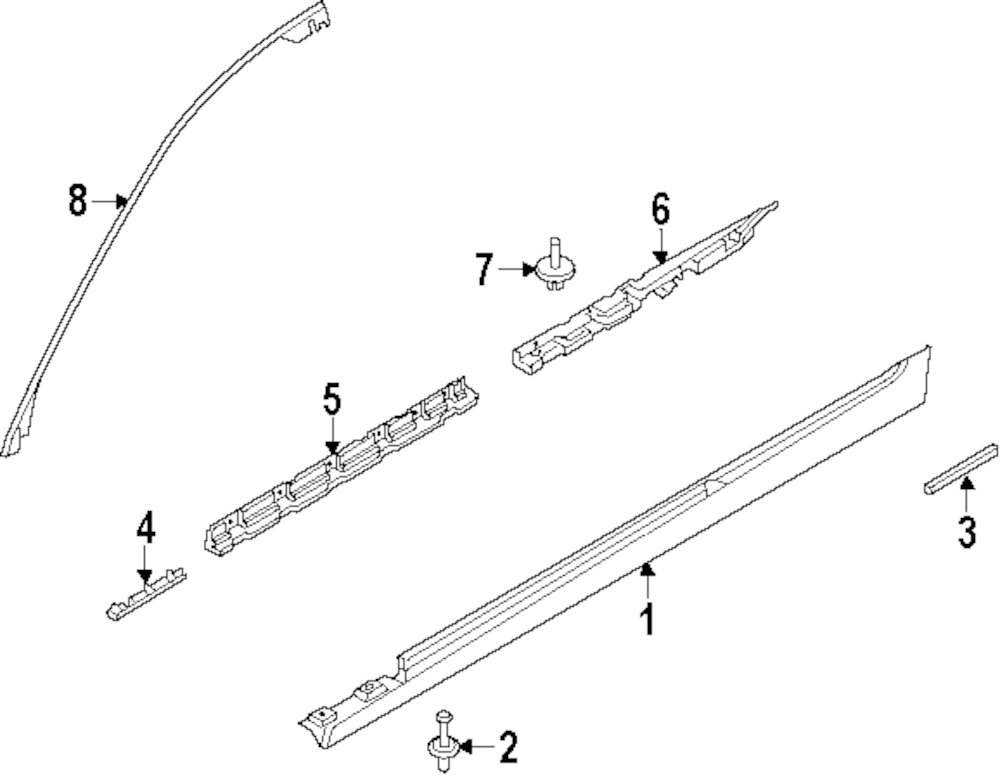 Купить Новая  оригинальные кронштейн кронштейн  порог bmw f10 f11