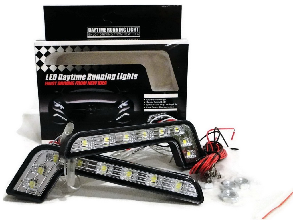 Купити Mocne світло до рух dziennej led mercedes black