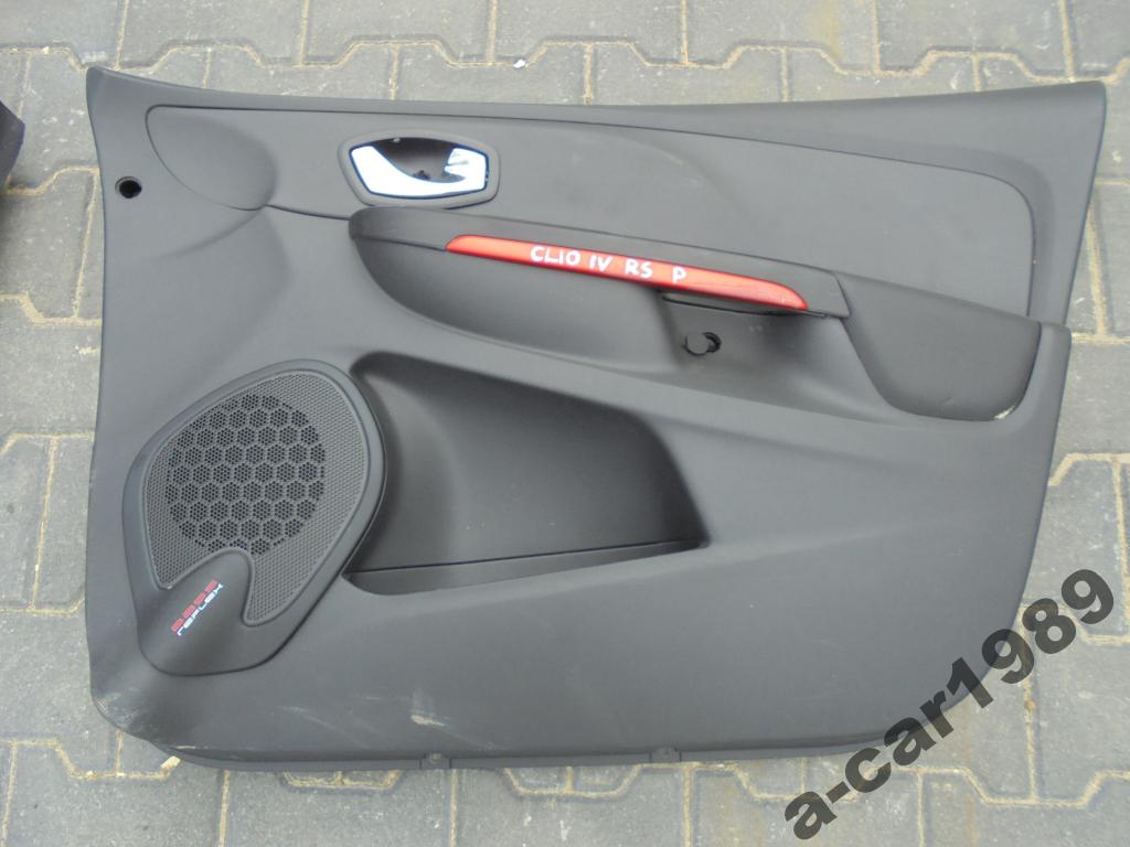 фото №1, Обивка передняя правая обшивка renault clio iv rs