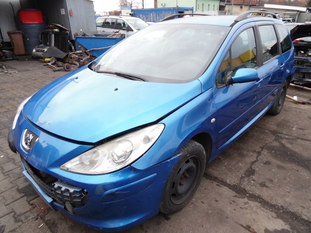 фото №6, Peugeot 307 05-08 lift fl капот крышка kmfd