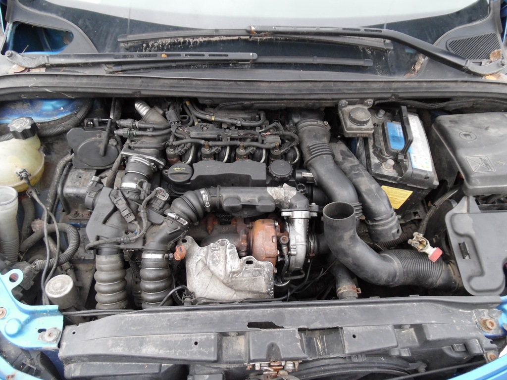 фото №7, Peugeot 307 05-08 lift fl капот крышка kmfd