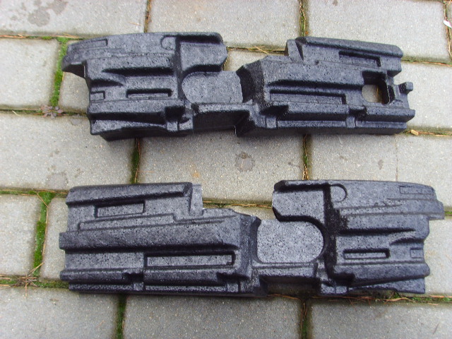 фото №1, Mercedes e w211 піна абсорбер w бампер перед