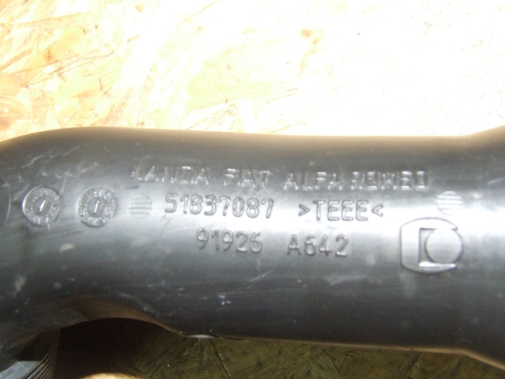 фото №4, Fiat panda iii 0.9 1.3 труба пабтрубок  воздуха 14r