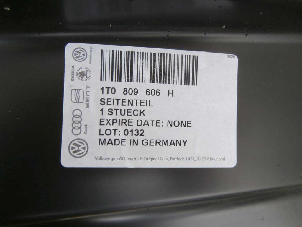 фото №5, Новый блок двигателя обшивка vw volkswagen touran 1t0 10-