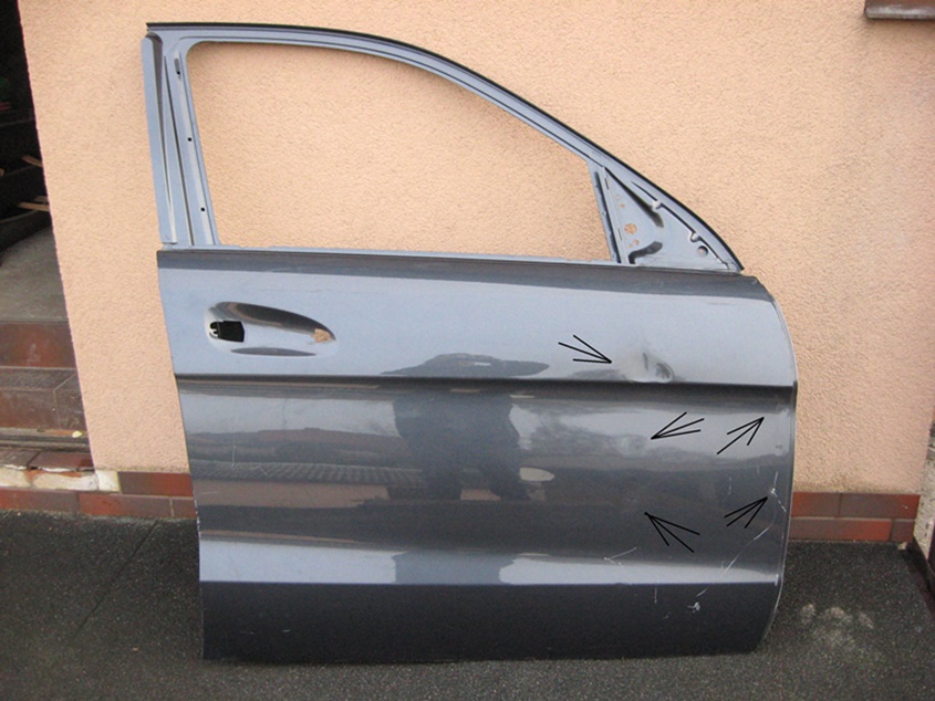 фото №1, Праве двері - перед --- mercedes gl - ml - w166 !!