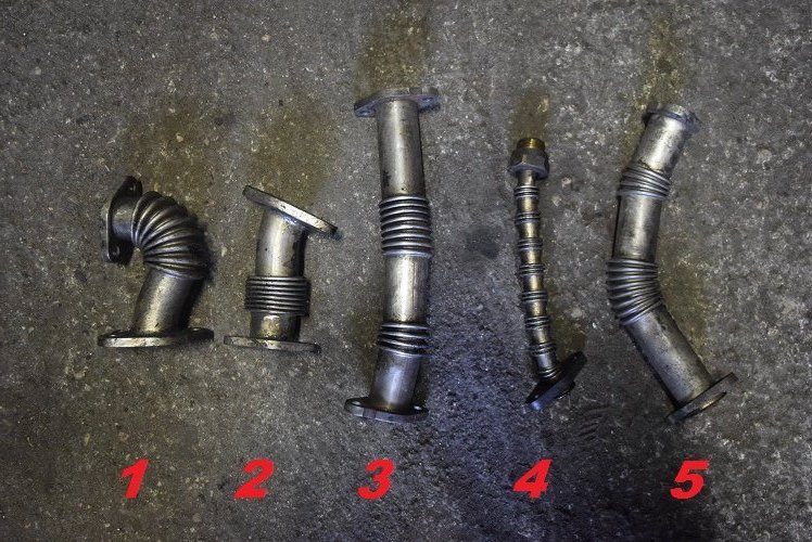 фото №1, Трубка соединитель egr man tga tgs tgx