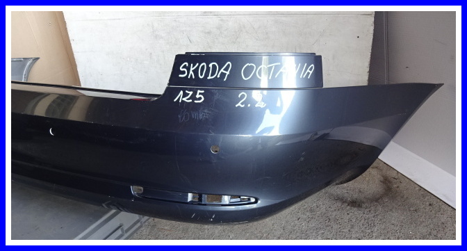 фото №6, Бампер задняя задний skoda octavia 1z5