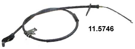 фото №1, Трос гальма ручного opel agila suzuki wagon r+