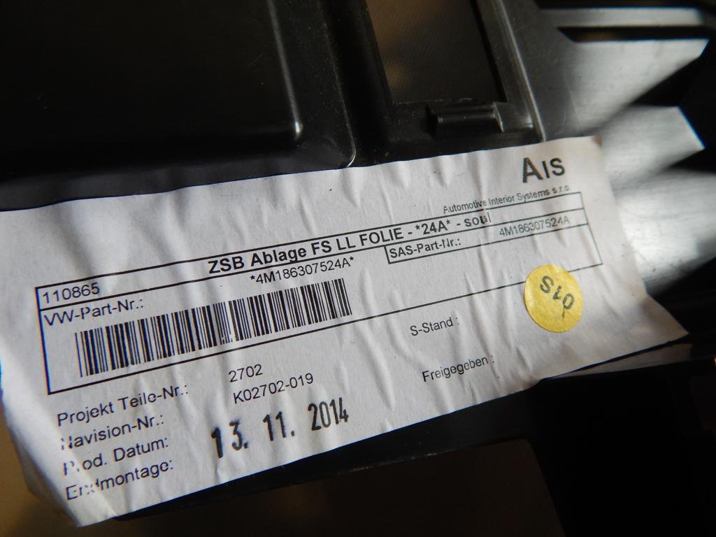 фото №3, Audi q7 4m полиця pod кермо 4m186307524a