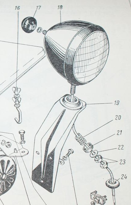 фото №3, Кронштейн кронштейн szperacza лампи gaz 69