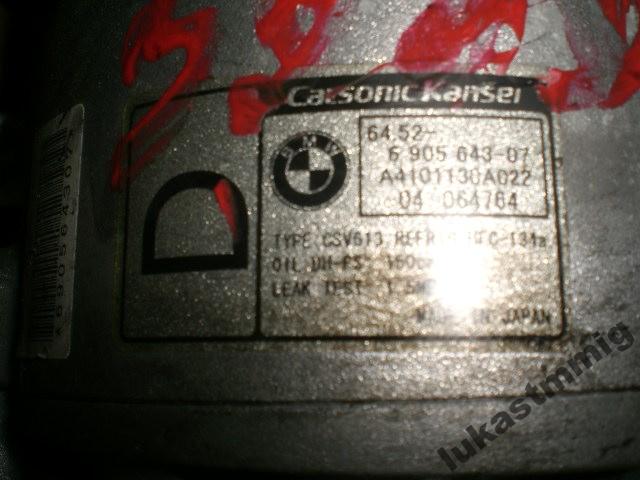 фото №5, Компрессор насос кондиционера bmw z4 e46 04 6905643