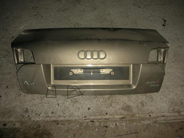 фото №1, Audi a4 8e sedan кришка багажника задня