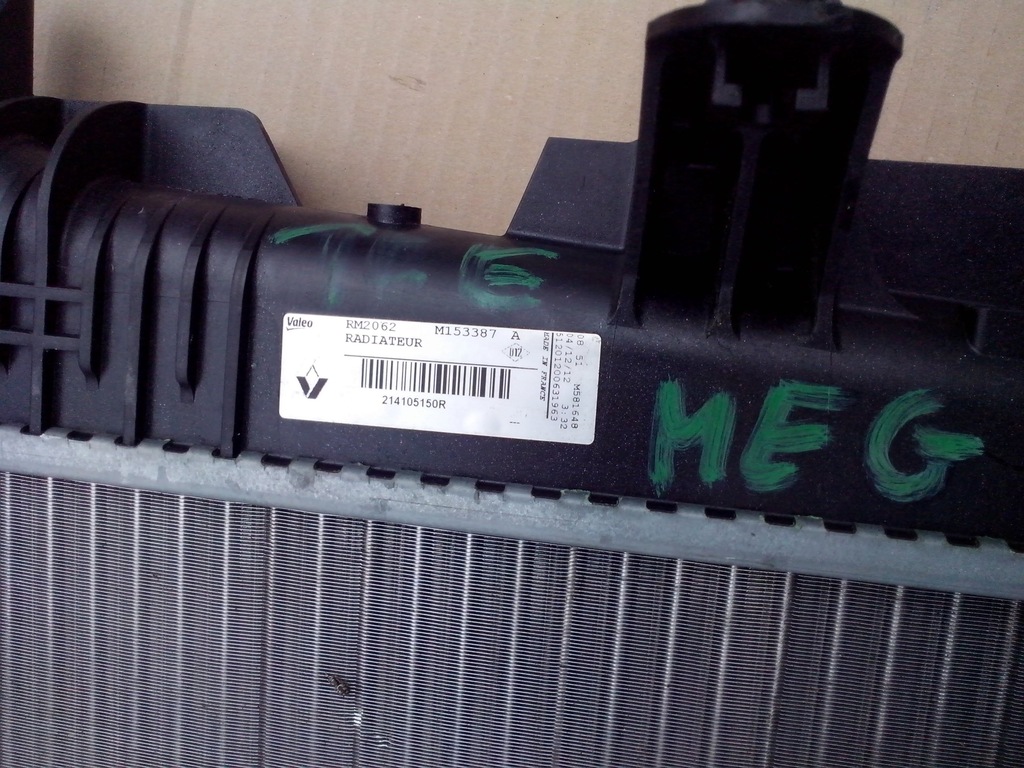 фото №3, Радиатор wody renault megane iii 3 tce