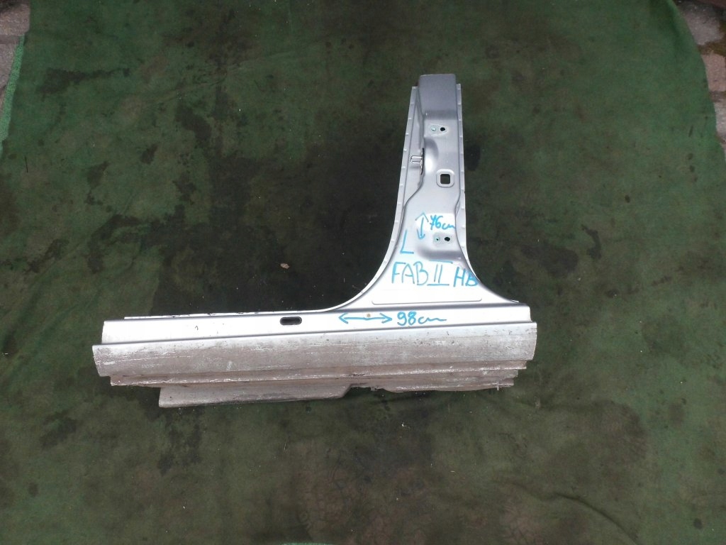 фото №1, Блок двигателя средний порог skoda fabia ii хэтчбек левый