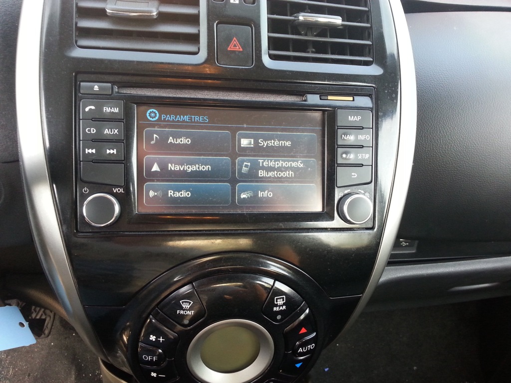 фото №4, Навігація navi nissan micra k13 lift 2015