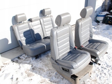 фото №6, Заднє сидіння сіра шкіра vw touareg 02-06