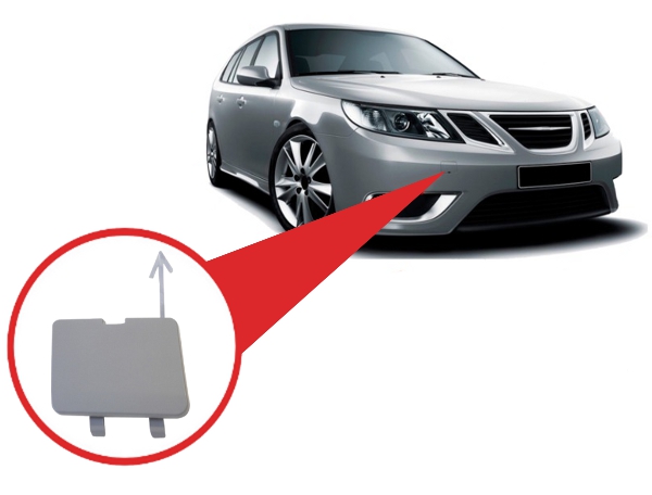 фото №4, Заглушка бампера перед do saab 9-3 lift 12769748