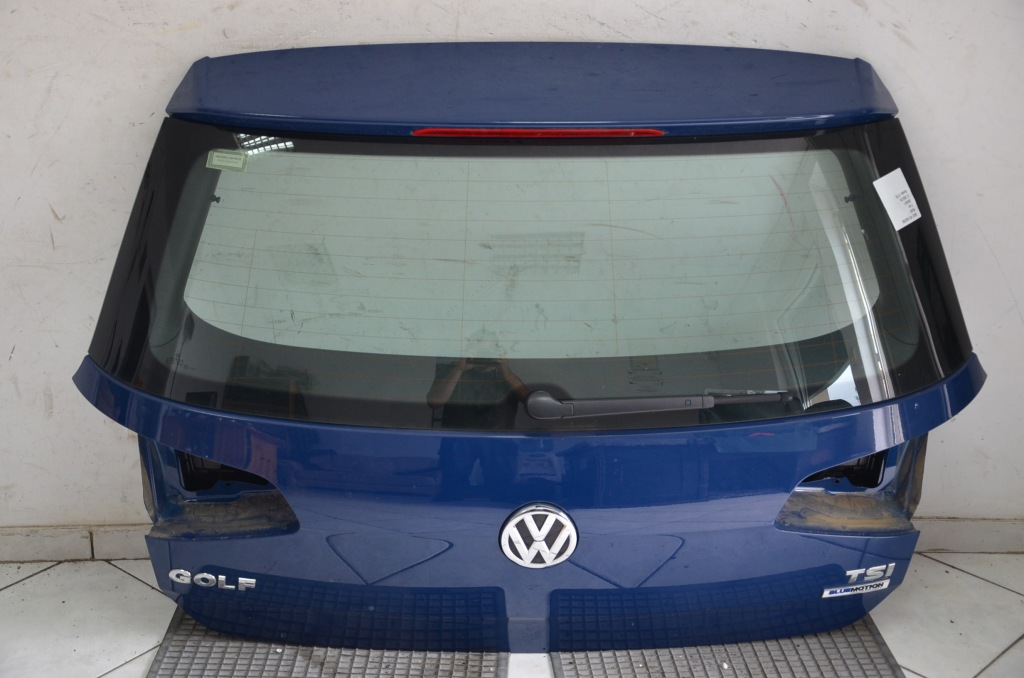 фото №1, Vw golf vii hb крышка багажника задняя niebieska la5h