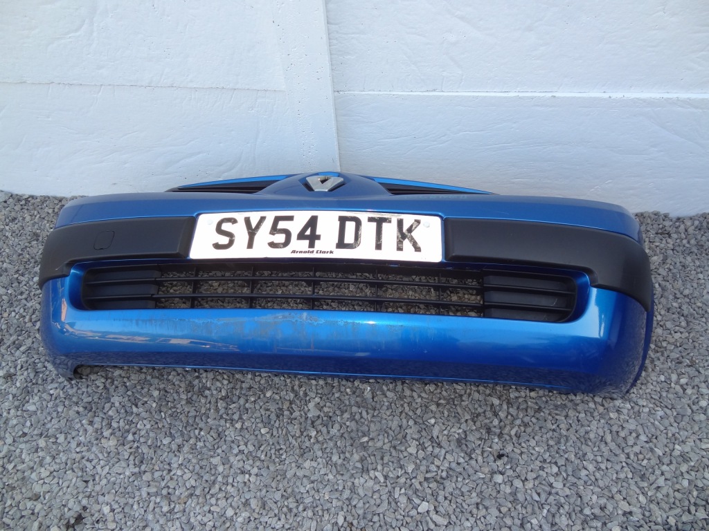 фото №2, Renault megane ii бампер передній перед niebieski