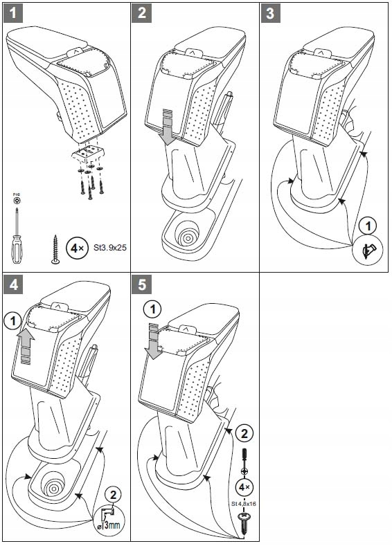 фото №9, Подлокотник armster ii renault captur 2013