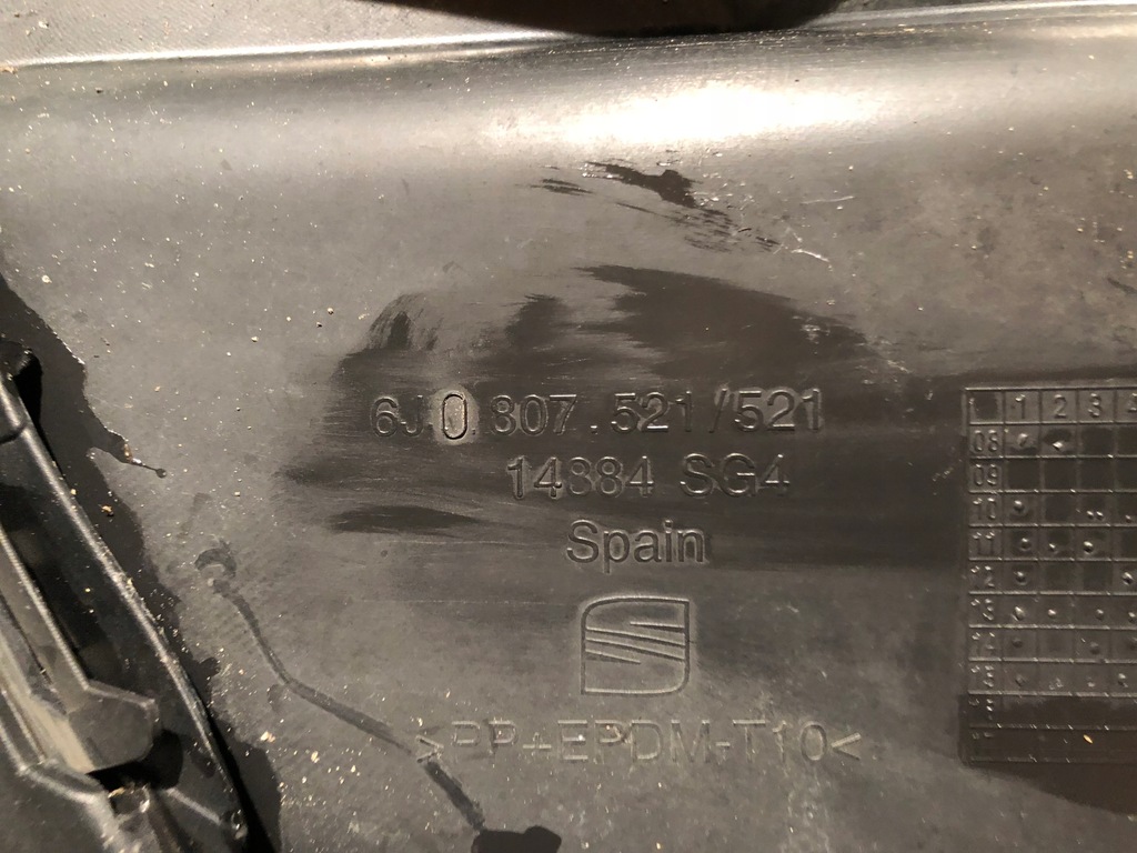 фото №8, Seat ibiza iv fr 6j0 бампер задняя задний