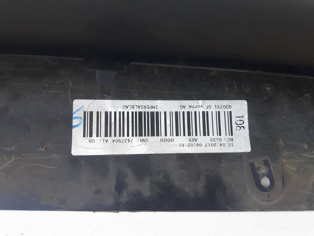 фото №7, Bmw 5 g30 g31 бампер передний перед