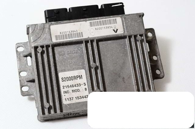 фото №1, Бортовий комп'ютер twingo clio 1.2 8200153840 8200153834 |fv