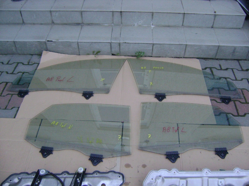 фото №1, Audi a8 d3 4e0 скло двері перед задня ліва права