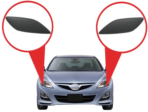 фото №4, Заглушка розпилювача фара do mazda 6 gh 10-