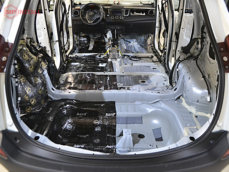 Stp aero gold мат бутиловая шумоизоляционная 2,3mm легкая гибкая 75x50cm Доставка