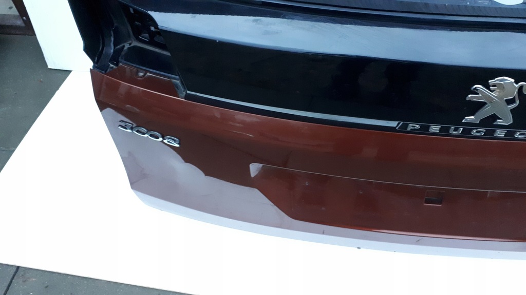 фото №4, Peugeot 3008 ii 16- кришка багажника багажника задня