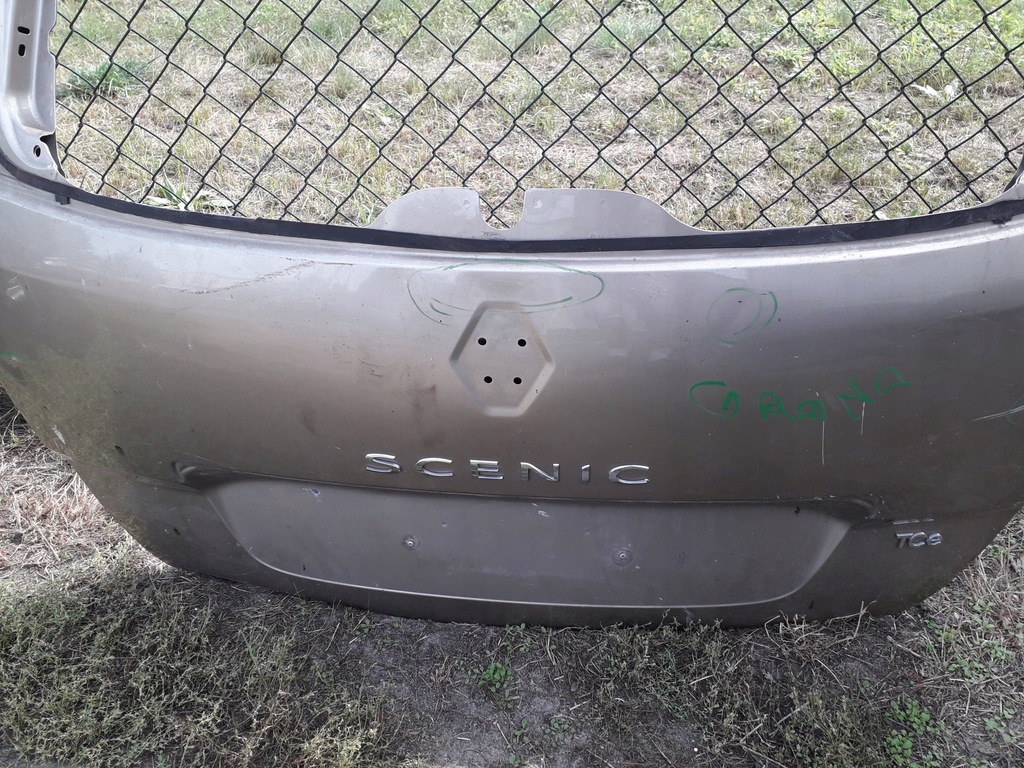 фото №8, Крышка багажника задняя renault grand scenic iii