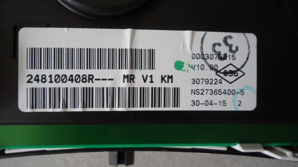 фото №7, Приборы счетчик do dacia lodgy dokker