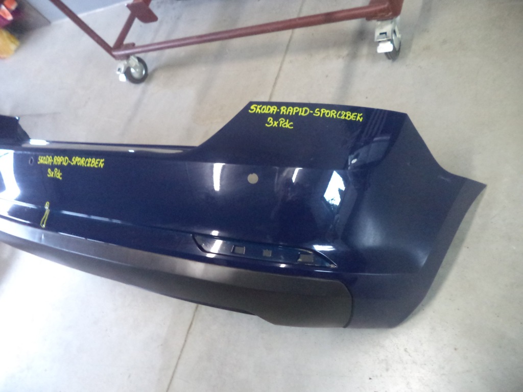 фото №4, Skoda rapid sportback бампер задняя задний