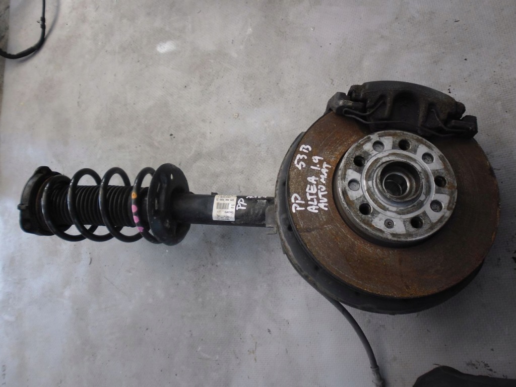 фото №1, Mcperson правий перед altea xl 1,9 bls автоматична коробка передач поворотний кулак амортизатор