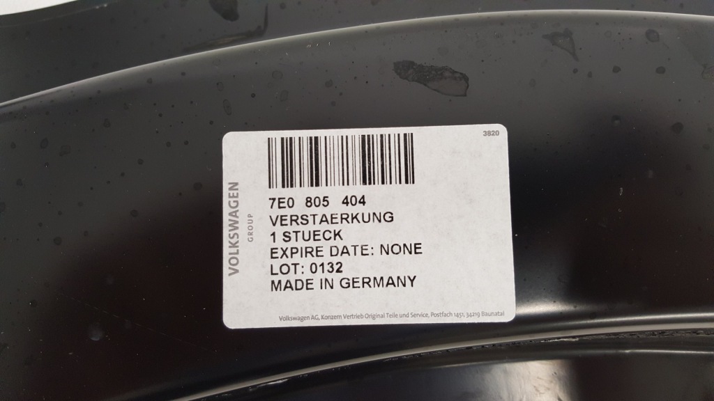 фото №8, Vw t5 t6 7e0 порог блок двигателя перед правый 2003-2015r