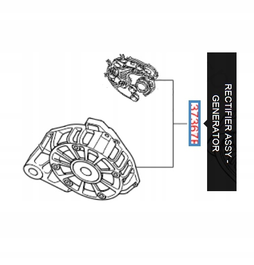 Діодний міст генератора valeo hyundai kia оригінальний Доставка