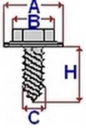 фото №3, Клипса защита двигателя citroen c-elysse c2 c3 c4