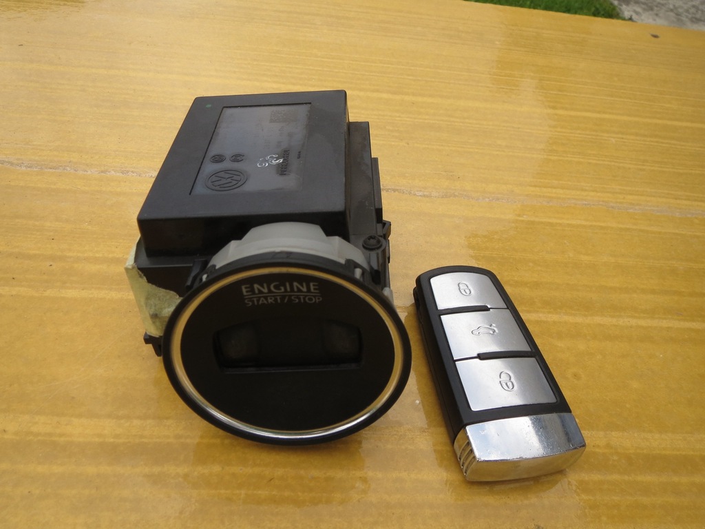 фото №1, Passat b6 замок запалювання , модуль 3c0905843q,, ключ