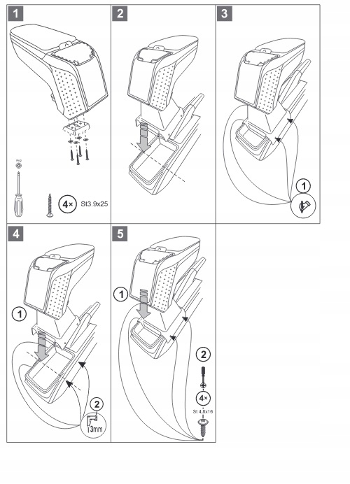 фото №6, Подлокотник armster ii skoda fabia iii