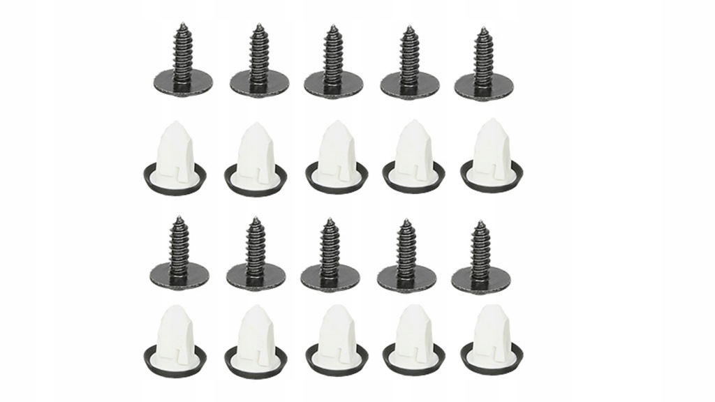 фото №1, Набір кліпси підкрилок skoda fabia ii roomster 07-