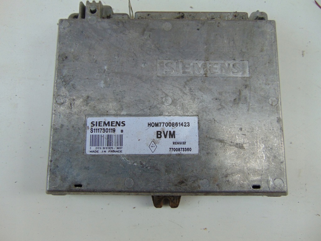 фото №1, Бортовой компьютер s111730119b 7700861423 7700873360 renault