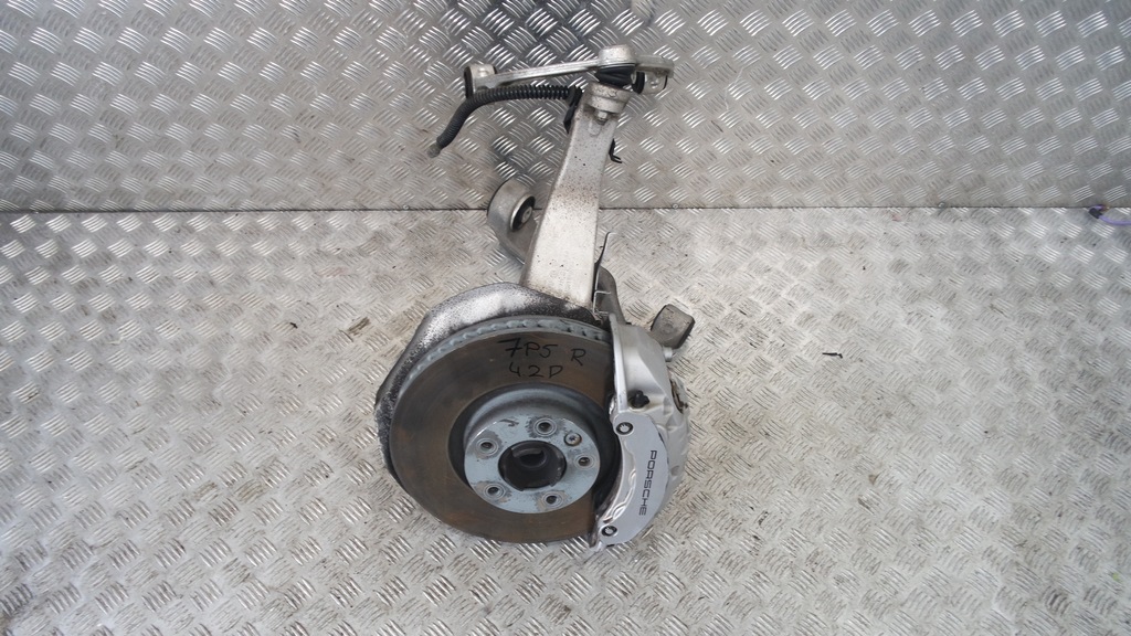 фото №1, Cayenne 7p5 4.2d підвіска поворотний кулак права перед