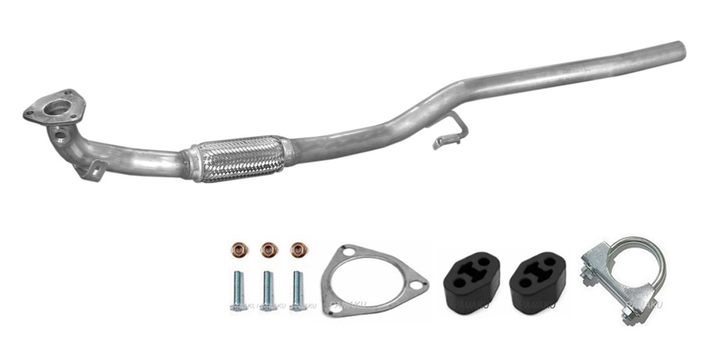 фото №1, Seat cordoba 1.2i 12v 47kw 2002-2005 труба колекторна оригінальний номер 6q0253091f