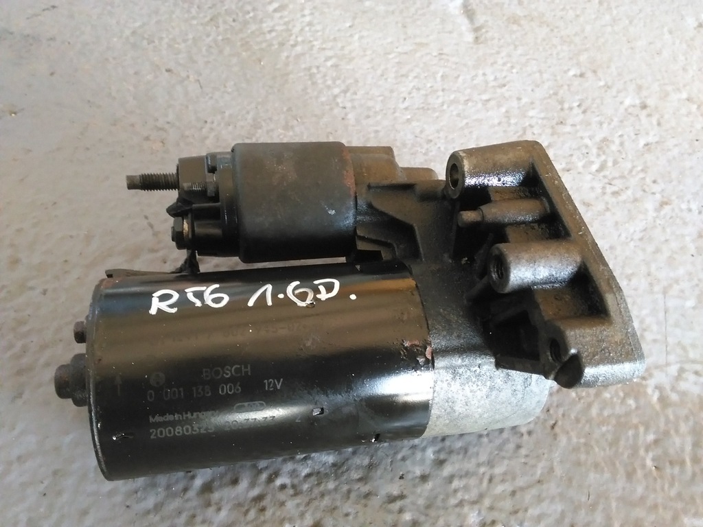 фото №1, Mini cooper r56 08r 1.6 d стартер 0001138006