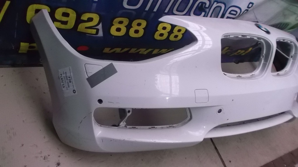 фото №8, Bmw 1 f20 f21 бампер накладка перед кольори