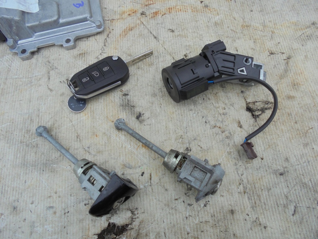 фото №6, Бортовий комп'ютер набір peugeot 208 1,2 vti 9805353080