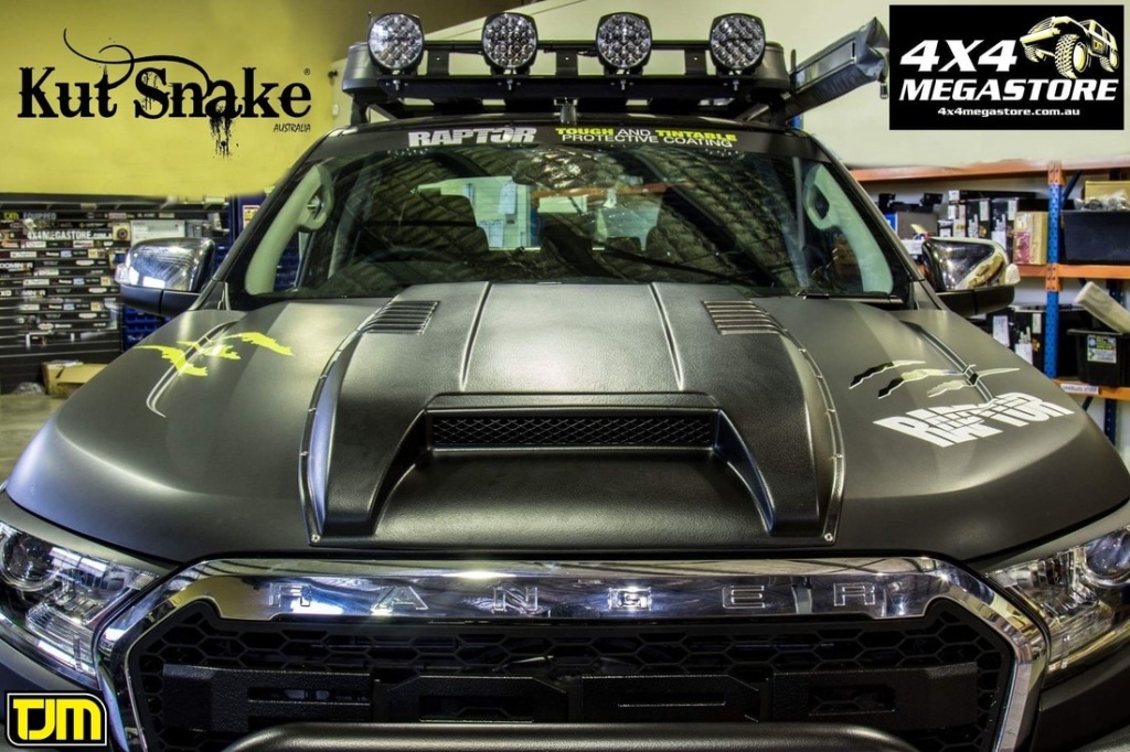 фото №1, Впуск повітря капот тюнінг ford ranger od 2011