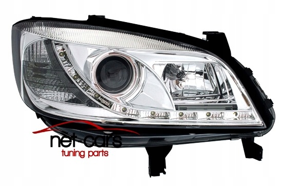 Ліхтарі  фари opel zafira a 99-05 dayline led хром сріблястий Доставка