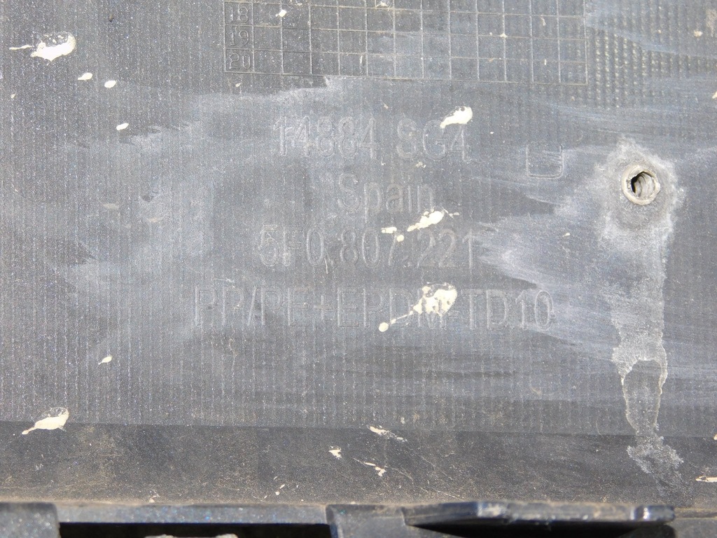 фото №7, Vw seat leon iii 3 5f0 12- бампер передний перед